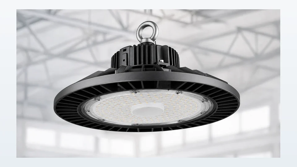 LED high bay light HBL-048 200W AC100-277V wide input, for 8-12m plants and logistics sorting centers